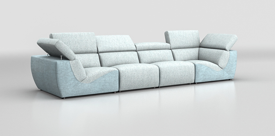 Missano - Lineares Sofa MODULAR